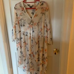 High-low babydoll blouse Torrid